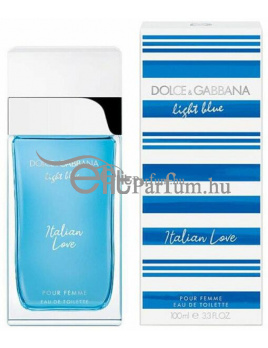 Dolce & Gabbana (D&G) Light Blue Italian Love női parfüm (eau de toilette) Edt 50ml