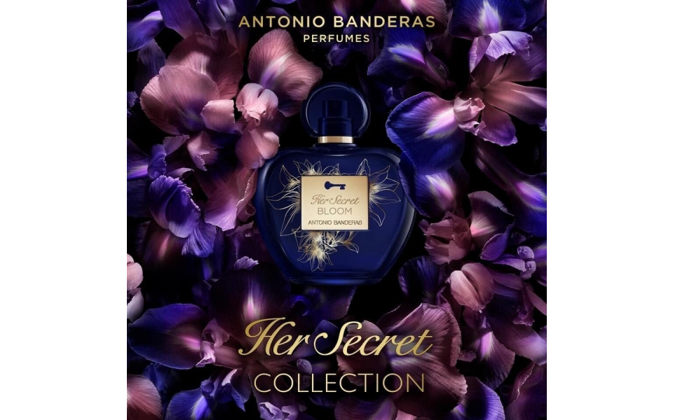 Perfume Her Secret Bloom Banderas