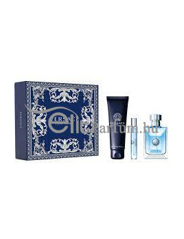 Versace Pour Homme férfi parfüm szett (eau de toilette) Edt 100ml+10ml Edt+150ml Tusfürdő