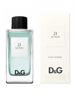 Dolce & Gabbana (D&G) No.21 Le Fou unisex parfüm (eau de toilette) edt 100ml teszter