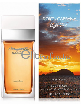 Dolce & Gabbana (D&G) Light Blue Sunset in Salina női parfüm (eau de toilette) Edt 100ml
