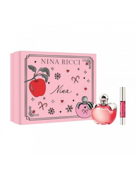 Nina Ricci Nina női parfüm szett (eau de toilette) Edt 50ml+ 2,5g Rúzs