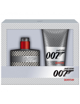 James Bond Quantum férfi parfüm Set (Ajándék szett) (eau de toilette) edt 30ml + Tusfürdő 50ml
