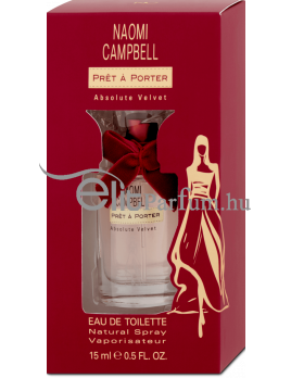 Naomi Campbell Pret a Porter Absolute Velvet női parfüm (eau de toilette) Edt 15ml