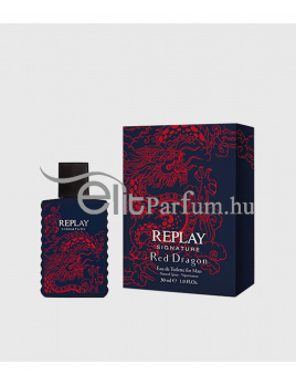 Replay Signature Red Dragon férfi parfüm (eau de toilette) Edt 50ml