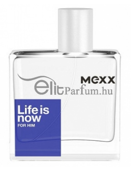Mexx Life is Now for Him férfi parfüm (eau de toilette) Edt 50ml teszter
