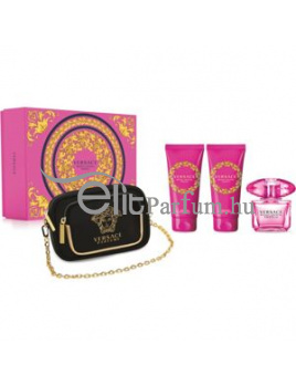 Versace Bright Crystal Absolu női parfüm szett (eau de parfum)  Edp 90ml+100 BL+100ml SG+Clutch