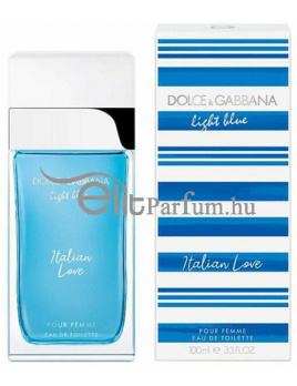 Dolce & Gabbana (D&G) Light Blue Italian Love női parfüm (eau de toilette) Edt 100ml teszter