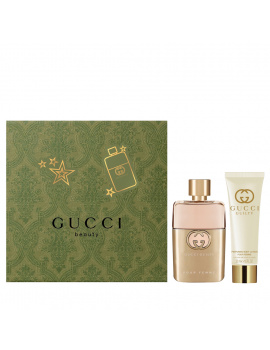 Gucci Guilty eau de parfum női parfüm szett (eau de parfum) Edp 50ml+50ml Testápoló