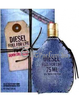 Diesel Fuel for Life Denim Collection pour Homme férfi parfüm (eau de toilette) edt 75ml teszter