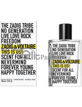 Zadig & Voltaire This is Us! unisex parfüm (eau de toilette) 100ml teszter