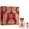 Dolce & Gabbana (D&G) Q női parfüm szett (eau de parfum) Edp 50ml+5ml mini parfüm
