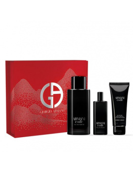 Giorgio Armani Code férfi parfüm szett (eau de parfum) Edp 125ml+Edp 15ml+75ml Tusfürdő