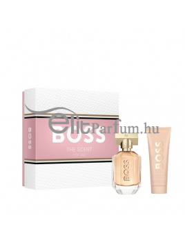 Hugo Boss The Scent női parfüm szett (eau de parfum) Edp 50ml + 75ml Testápoló