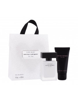 Narciso Rodriguez for her Pure Musc női parfüm szett (eau de parfum) Edp 50ml+75ml Testápoló