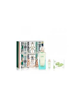 Hermés Un Jardin Sur Le Nil női parfüm szett (eau de toilette) Edt 100ml + Edt 7,5ml + Szappan 50ml