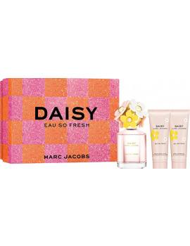 Marc Jacobs Daisy Eau So Fresh női parfüm szett (eau de toilette) Edt 75ml++75ml Testápoló+75ml Tusfürdő