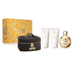 Versace Eros pour femme női parfüm szett (eau de parfum) Edp 100ml+100ml testápoló+100ml tusfürdő+táska