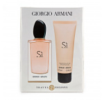 Giorgio Armani Sí női parfüm Set (Ajándék szett) (eau de parfum) edp 100ml + Bl 75ml