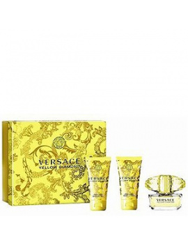 Versace Yellow Diamond női parfüm Set (Ajándék szett) (eau de toilette) edt 50ml + Bl 50ml + Sg 50ml