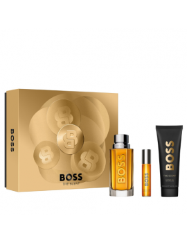 Hugo Boss Boss The Scent férfi parfüm szett (eau de toilette) Edt 100ml+10ml+100ml Tusfürdő