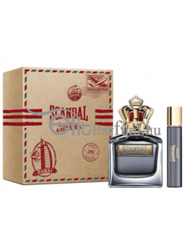 Jean Paul Gaultier Scandal Pour homme férfi parfüm szett (eau de toilette) Edt 100ml+20ml travel spray