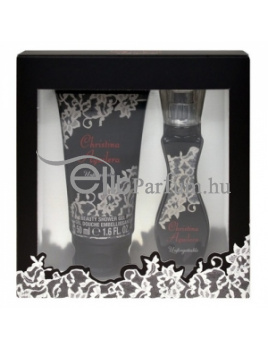 Christina Aguilera Unforgettable női parfüm Set (Ajándék szett) (eau de parfum) edp 15ml + Tusfürdő 50ml