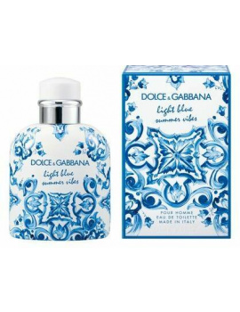 Dolce & Gabbana Light Blue Summer Vibes pour homme férfi parfüm (eau de toilette) Edt 125ml