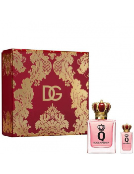 Dolce & Gabbana (D&G) Q női parfüm szett (eau de parfum) Edp 50ml+5ml mini parfüm