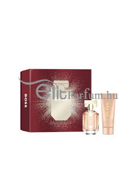 Hugo Boss The Scent női parfüm szett (eau de parfum) Edp 50ml + 75ml Testápoló