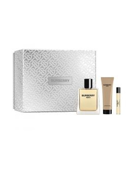 Burberry Hero férfi parfüm szett (esu de toilette) Edt 100ml+Edt 10ml+75ml Tusfürdő