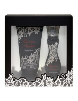 Christina Aguilera Unforgettable női parfüm Set (Ajándék szett) (eau de parfum) edp 15ml + Tusfürdő 50ml