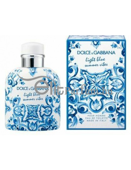 Dolce & Gabbana Light Blue Summer Vibes pour homme férfi parfüm (eau de toilette) Edt 125ml