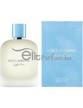 Dolce & Gabbana (D&G) Light Blue pour Homme 2025 férfi parfüm (eau de toilette) Edt 100ml teszter