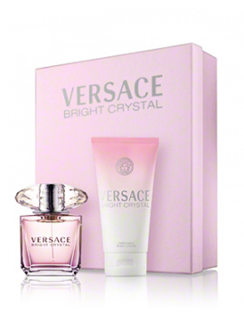 Versace Bright Crystal női parfüm set (eau de toilette) Edt 50ml+50ml Testápoló