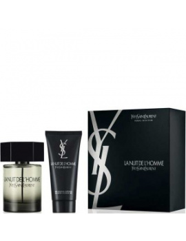 Yves Saint Laurent (YSL) La Nuit De L'Homme férfi parfüm szett (eau de toilette) Edt 100ml + SG 50ml