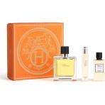 Hermes Terre d'Hermes Parfum férfi parfüm szett 75ml+15ml+40ml Tusfürdő