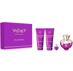 Versace Dylan Purple női parfüm szett (eau de parfum) Edp 100ml+100ml tusfürdő+100ml testápoló+ edp 5ml miniparfüm