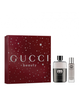 Gucci Guilty pour Homme férfi parfüm szett (eau de toilette) Edt 50ml+15ml