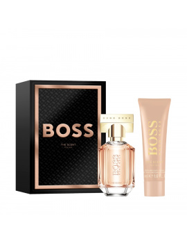 Hugo Boss The Scent for her nöi parfüm szett (eau de parfum) 30ml edp+50ml testápoló