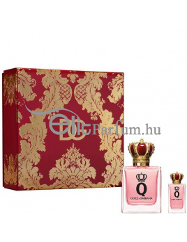 Dolce & Gabbana (D&G) Q női parfüm szett (eau de parfum) Edp 50ml+5ml mini parfüm