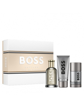 Hugo Boss Boss Bottled férfi parfüm szett (eau de parfum) Edp 100ml+100ml Tusfürdő+75ml Deostift