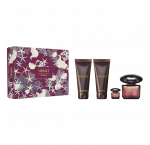 Versace Crystal Noir női parfüm szett (eau de parfum) Edp 90ml+100ml testápoló+100ml tusfürdő+edp 5ml mini parfüm