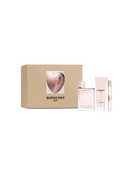 Burberry HER női parfüm szett (eau de parfum) Edp 100ml+Edp 10ml+75ml Testápoló