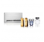 Paco Rabanne mini férfi parfüm szett 4X5ml (1 Million edt, 1 Million Parfum, Invictus edt, Phantom edt)