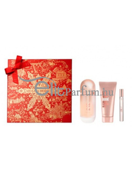 Carolina Herrera 212 Vip Rose női parfüm szett (eau de parfum) Edp 80ml+edp10ml+100ml testápoló