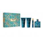 Versace Eros férfi parfüm szett (eau de parfum) Edp 100ml+10+75ml tusfürdő+75ml aftershave balzsam