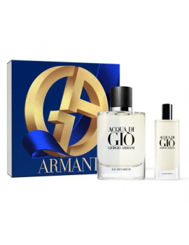 Giorgio Armani Acqua Di Gio pour Homme férfi parfüm  szett (eau de parfum) Edp 75ml+15ml