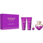 Versace Dylan Purple női parfüm szett (eau de parfum) Edp 100ml+100ml tusfürdő+100ml testápoló+ edp 5ml miniparfüm