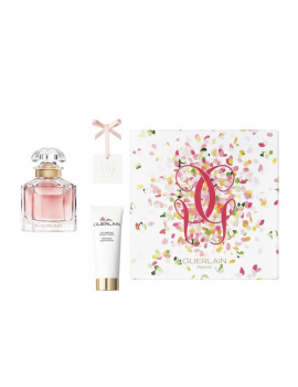 Guerlain Mon Guerlain női parfüm szett (eau de parfum) Edp 50ml+5ml+75ml Body Lotion